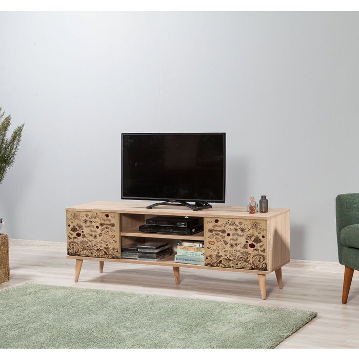 Hanah Home Truva - 731 Soporte de TV Roble Sonoma